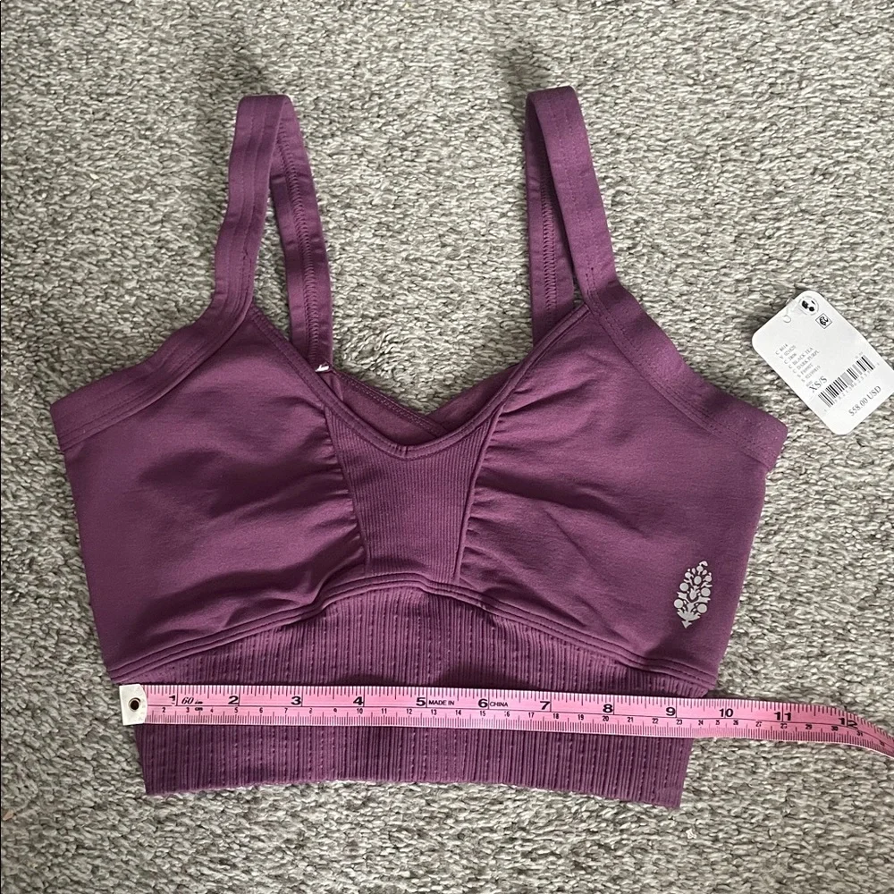 Free People Good Karma Scoop Neck Bra xs/s - Picture 6 of 8